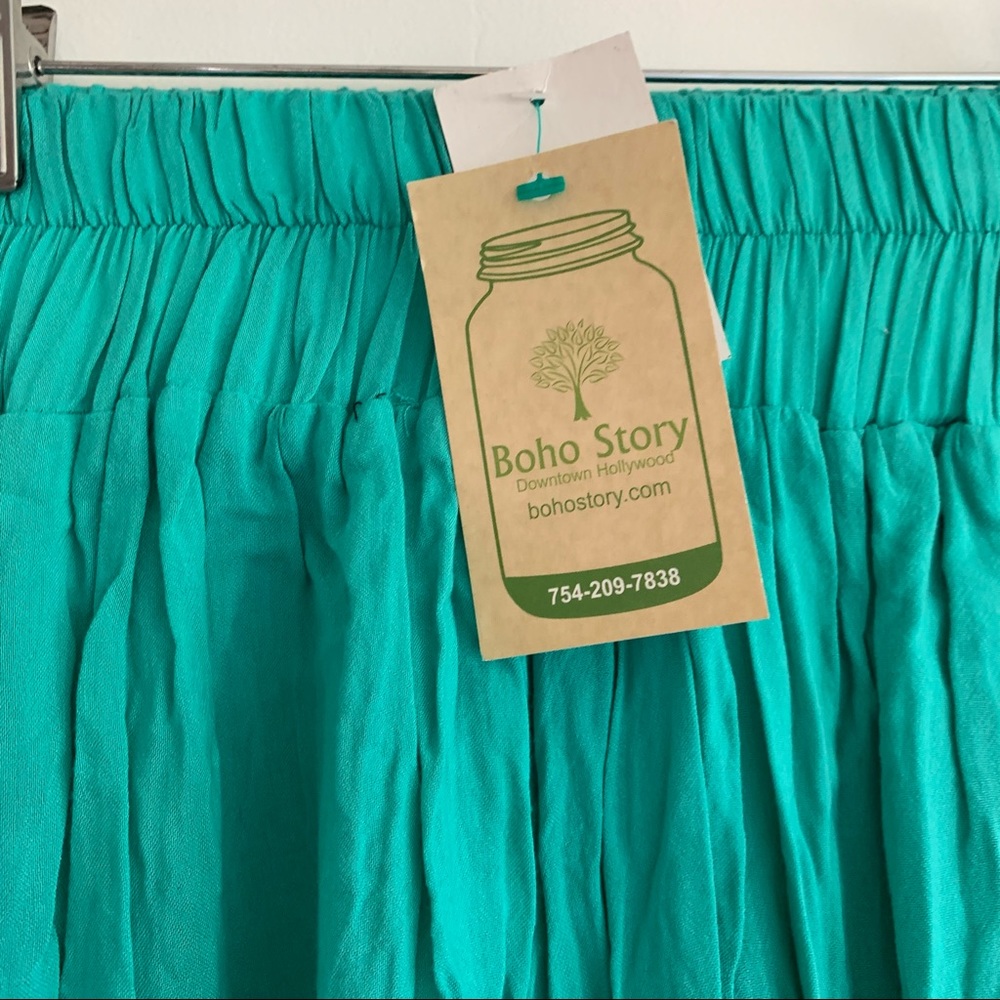NU LABEL harem boho yoga pants - Picture 2 of 11